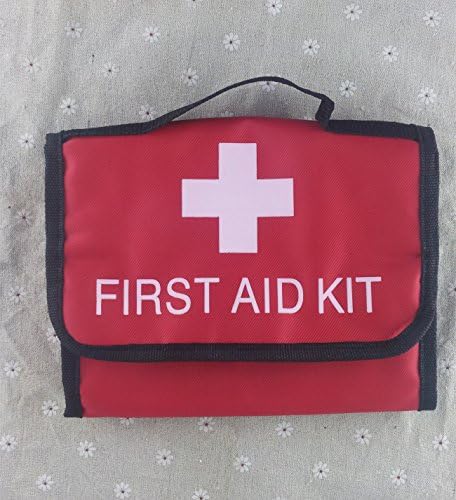 BeiBeiLove First Aid Medical Kit - 47 Piece - Hard Carry Case Perfect for Home, Car, Camping, Office, Travel, Hiking, and Sports