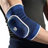 Elbow Brace - Elbow Sleeve Support Brace for Sport Workout Tennis Basketball Yoga Pilates Weightlifting Arthritis Tendonitis Prevention, Joint Pain and Arthritis Relief Recovery (S (Single))
