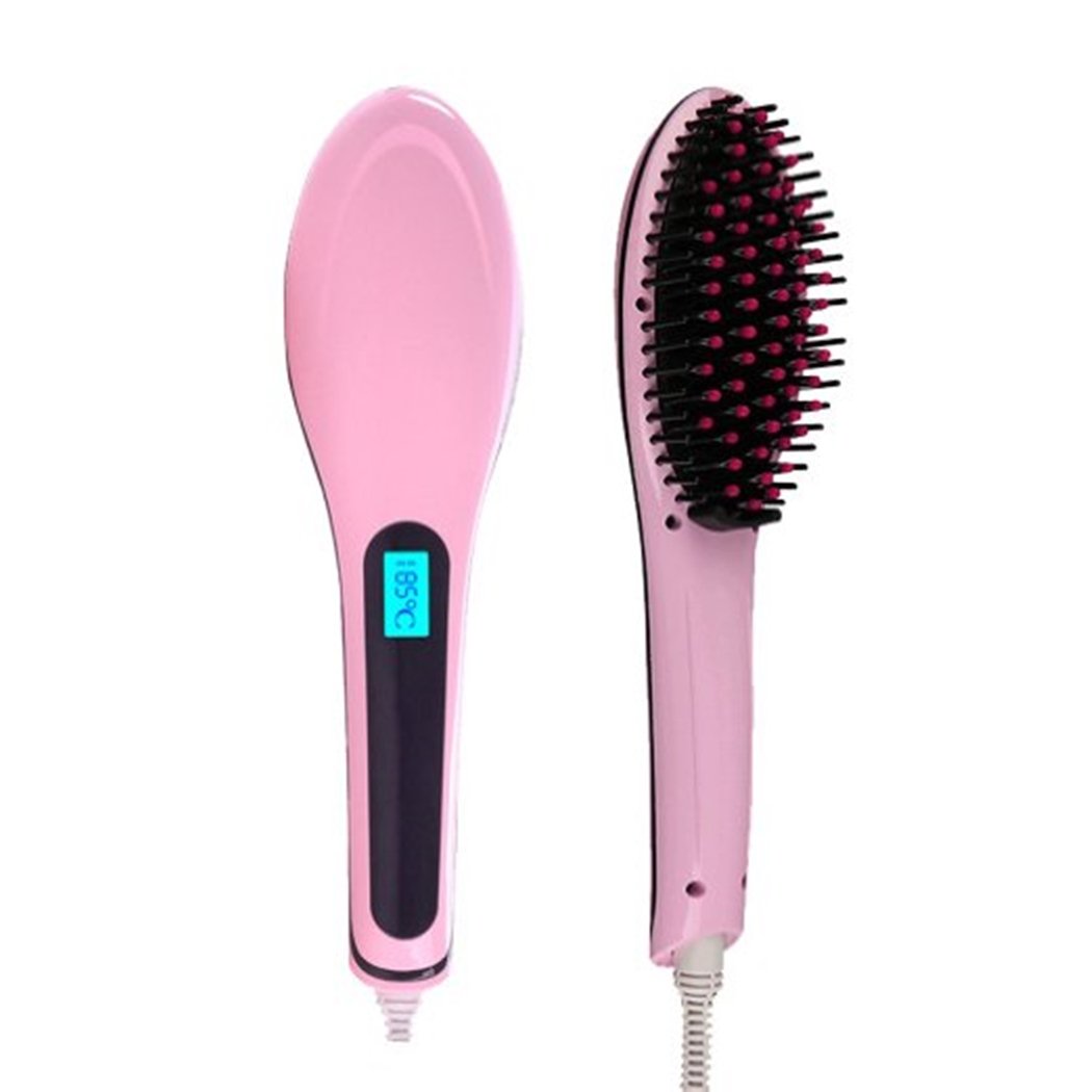 Buy Tasom Lcd Display Anti Static Auto Electric Ceramic Hair Comb