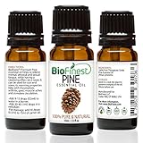 BioFinest Pine Oil - 100% Pure Pine Essential Oil - Premium Organic - Therapeutic Grade - Best For Aromatherapy - Improve mood - Heighten Awareness - FREE E-Book (10ml)