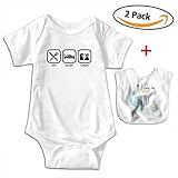 KAYERDELLE Eat Sleep Chess Newborn Babys Boy's
