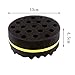 Generic 2 in 1 Hair Curl Sponge Brush for Twists Coils Dreads and Afros 2 Pack Round