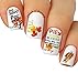 Nail Art 3D Stickers ♥ Thanksgiving Collection, 10-Pack /EE-V/