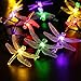 Joomer 1Pack 20 LED Solar String Lights, Multicolor