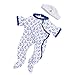 Manhattan Toy Baby Stella Anchors Away Baby Doll Clothes for 15