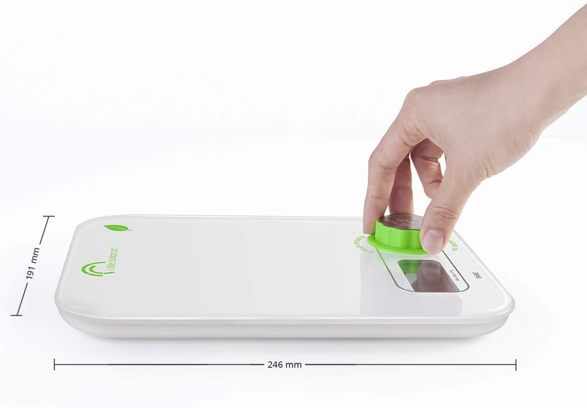 Kitchen Scale Edge, White, 42 x 200 x 255 mm - Image 3