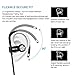 Bluetooth Headphones, iXCC Metal Wireless Sports Earphones with Mic, APT-X Stereo, V4.1, Multi-Point Pairing, Noise Cancellation, Sweatproof Earbuds for Workout 8 Hours Battery Headsets - Black
