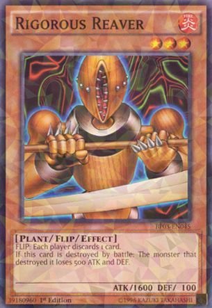 Yu-Gi-Oh! - Rigorous Reaver (BP03-EN045) - Battle Pack 3: Monster League - 1st Edition - Shatterfoil