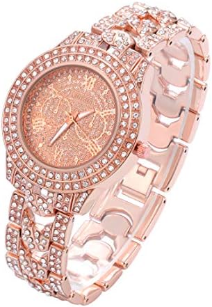 Women Quartz Watch 38mm Crystals Unisex Luxury Shiny Bling Bling Wrist Watches