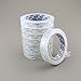 8 - 3/4" x 2,592" (72 yds) Crystal Clear Transparent Tape, Fits 3" Core