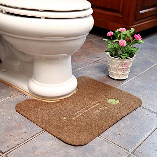 Mat dally pad/Anti slip water suction toilet pedal pad for toilet/Mat-G 40x48cm(16x19inch)