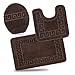 Grand Era 3 Piece Bath Rug Set with Pattern Bathroom Rug(20