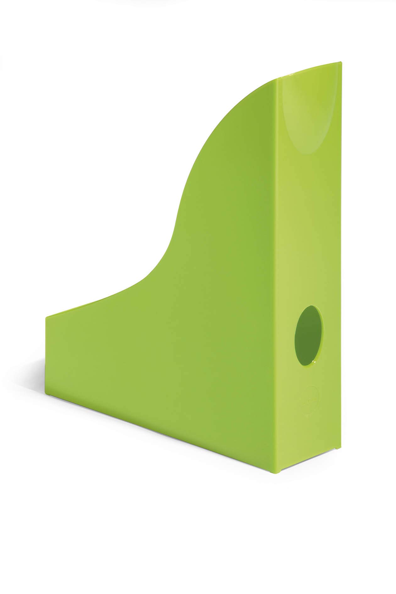 Durable Basic Magazine Rack, Light Green, Pack of 6, Ideal for holding Magazines, Documents, Brochures, etc. Up to A4 format