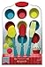 Handstand Kitchen 20-piece Real Mini Cupcake Baking Set with Recipes for Kids