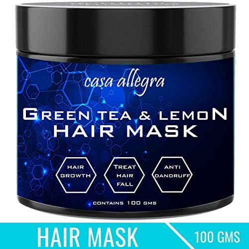 Casa Allegra Organic and Herbal Green Tea and Lemon Citrus Hair Mask Gel (100 g)