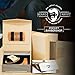 Beard kit - Beard Brush and Comb, Shaping Template & Travel Bag + 2 Gifts! Beard Men Gift Set for a Professional Beard Care, Styling, Grooming & Trimming by BeardAbout