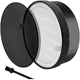 LV-H132 Air Purifier Replacement HEPA Filter for LEVOIT Triple Filtration (Pre-Filter, H13 True HEPA) | Compatible with LV-H132 | Captures Dust, Pet Hair, Smoke, Odors | Part # LV-H132-RF