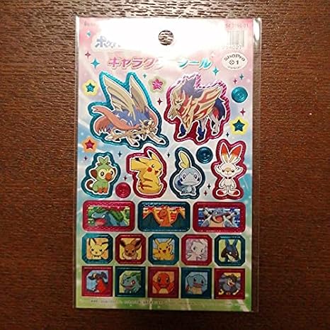 Amazon 同梱100円 ポケモン キャラクターシール アイドル 芸能人グッズ 通販