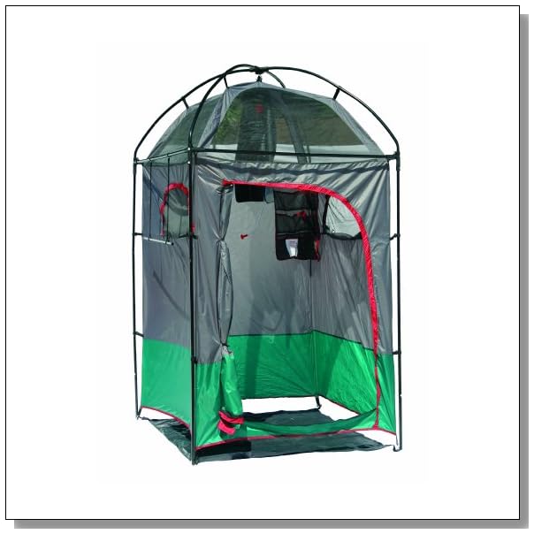 A Good Private Outdoor Shower for Camping BLUE CRYSTAL SKY