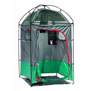 Texsport Portable Outdoor Camping Shower Privacy Shelter Changing Room Gray