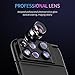 iPhone X Lens, 4K HD [0.65X] Wide Angle, 15X Macro, 180° Fisheye Camera Lenses Kit 3-in-1, Portable iPhone Xs Lens Kit for Apple iPhone 10/Xs ONLY, Easy to Switch Effect Lenses by Ainope (Black)