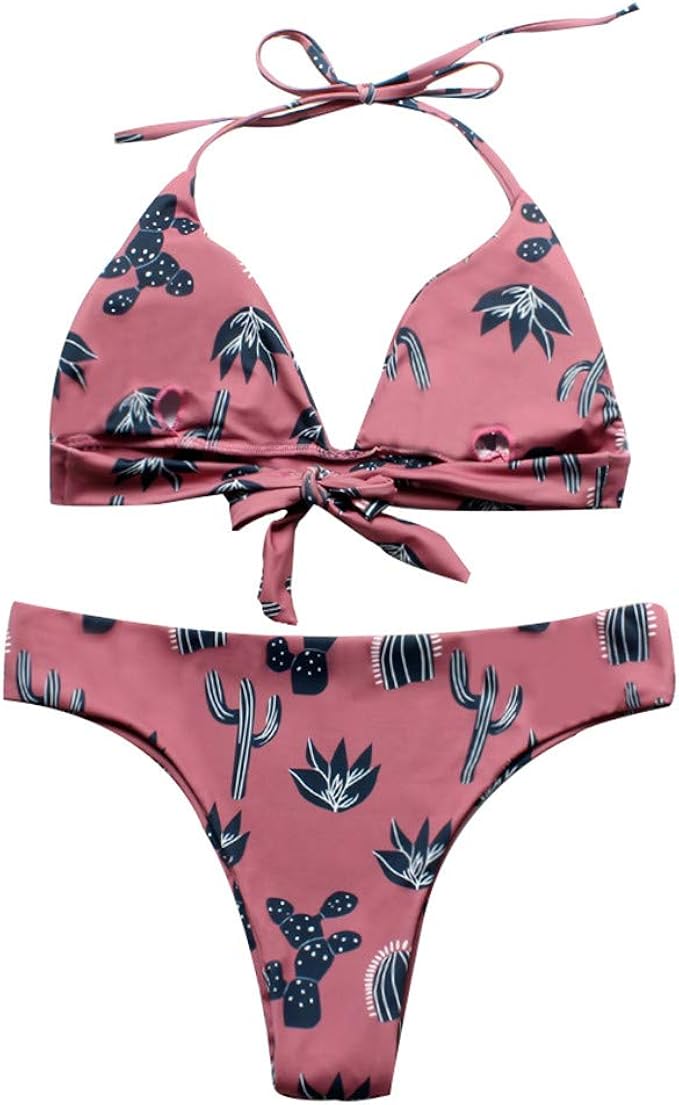 Kanpola Bikiniset voor dames, push-up badpak, tweedelig, sexy gevoerd