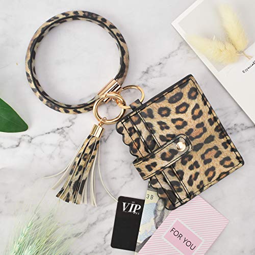 bangle keychain with wallet