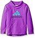 adidas Little Girls' Performance Hoodie, Purple, 6