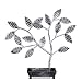 Flexzion Jewelry Display Tree Stand, Earring Necklace Holder Rack Organizer Tower Table Top Decor - Ideal for Bangles Pendants Anklet (Silver)