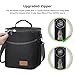 Lifewit Lunch Box for Adult 9L Insulated Large Lunch Bag Leakproof Thermal Bento Bag for Work, Black