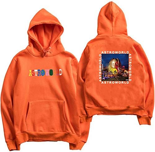 JJZHY Astroworld Travis Scotts Fashion Hot Personalized Print Hoodie Sweatshirt Unisex 7 Color
