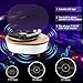 Record Player Turntable, MPK Vinyl Player Bluetooth, Portable Wireless LED Built-in Colorful Stereo Speaker, Vinyl Turntable LP 2-Speed Belt Driven(Yellow Wood Color)thumb 2