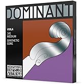 Thomastik-Infeld 141 Dominant Synthetic Core Viola Strings, Medium Gauge, 4/4 Scale, Set of 4