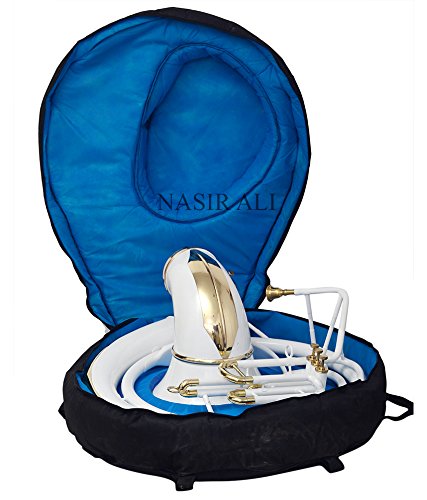 Nasir Ali Sousaphone Bb Big Bell 25" White