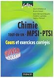 Image de Chimie tout-en-un MPSI-PTSI (French edition)