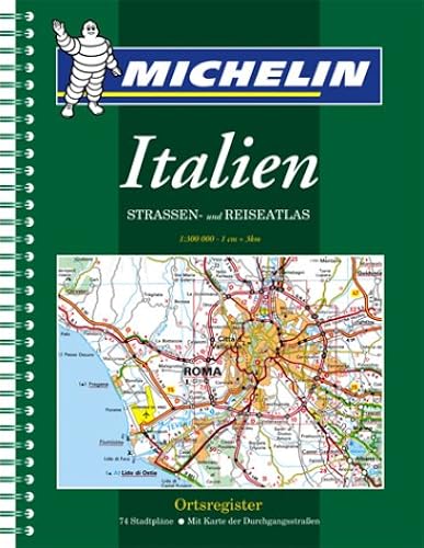 Download Atlas routiers : Italie (format A4, spirale) PDF