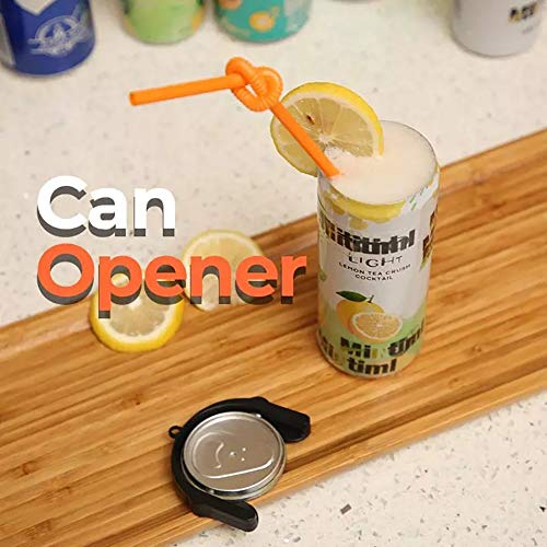 Universal Topless Beer Can Opener Soda Can Lid Remover Smooth Edge that
