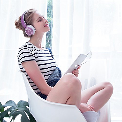AILIHEN-MS300-Wired-Headphones-Stereo-Foldable-Headset-for-iOS-Android-Smartphone-Laptop-Tablet-PC-Computer-Purple