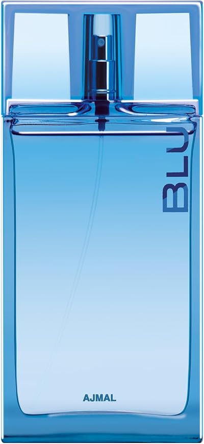 Ajmal Blu Eau de Parfum for Men 90 ml Citrus Aquatic Fragrance Spray