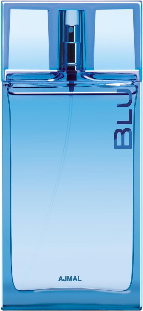 Ajmal Blu Eau de Parfum for Men 90 ml Citrus Aquatic Fragrance Spray