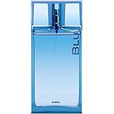 Ajmal Blu Original Eau De Parfum for Men – Long-Lasting Aquatic Perfume for man, Citrus Fresh Scent Masculine Fragrance, 3.0 oz / 90ml, Gift Perfume for Men – Made in Dubai