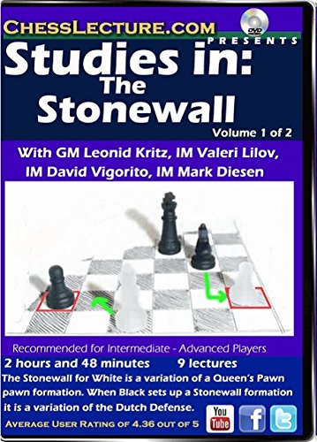 Studies in: The Stonewall - 2 DVDs - Chess Lecture - Volume 143 Chess DVD