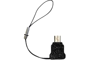 Game Console Charging Adapter, Type-C Interface for 3ds & NDSi & 2ds, with Anti-Loss Hanging Rope (Black)