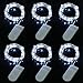 YIHONG 6 Pack Fairy Lights, White