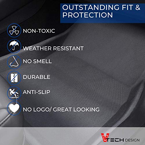 V Tech Design Tesla Model 3 Floor Mats 2021 2022 Updated Deeper