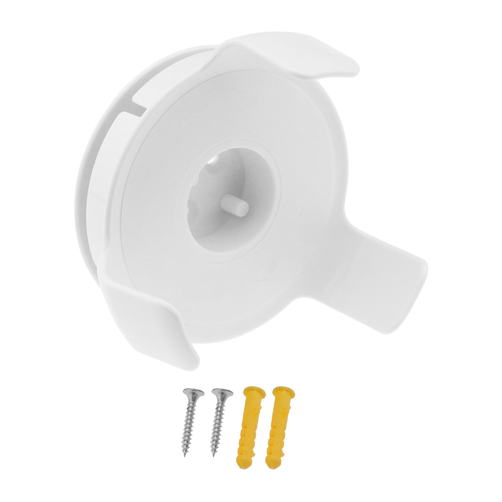 ECSiNG Wall Mounted Stand Holder Claw Shaped Speaker Bracket Smart Speaker Wall Mounting Bracket Compatible with Echo Dot 3 4 Smart Home Speaker Assistant, White