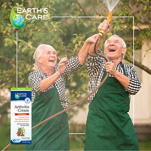 Earth's Care Arthritis Cream 2.4 OZ. / No Parabens,Colors or Fragrances / Not Tested on Animals