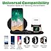 BESTBEING Wireless Charger, 3 in 1 Wireless Charging Dock for Apple Watch and Airpods, Charging Station for Multiple Devices, Qi Fast Wireless Charging Stand Compatible iPhone X/XS/XR/Xs Max/8/8 Plus