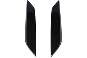 Pre-Painted Eyelid Compatible With 2003-2009 Nissan 350Z, Painted #G41 Black Metallic ABS Headlight Eyelids Eyebrows Cover Other Color Available By IKON MOTORSPORTS, 2004 2005 2006 2007