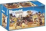 PLAYMOBIL Covered Wagon with Raiders